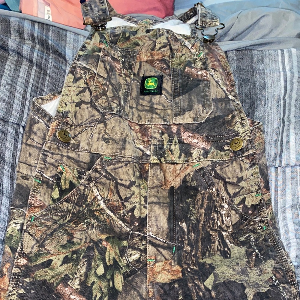John Deere camo overalls